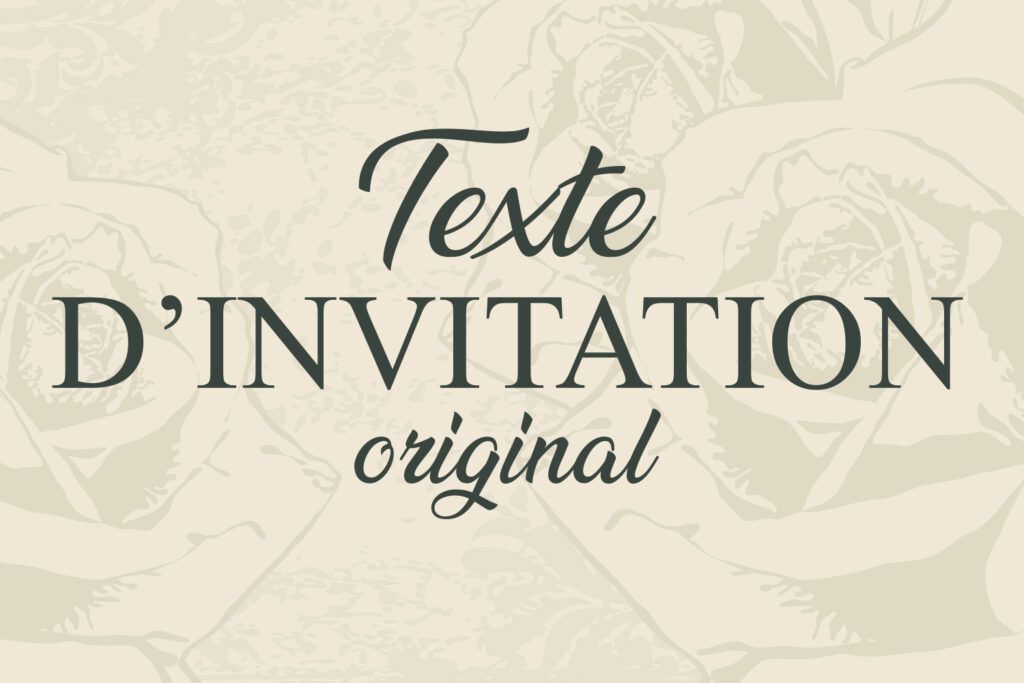 Écrire Un Beau Texte Invitation Anniversaire