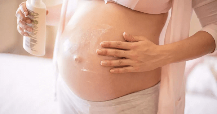 Cadeau de soin femme enceinte : Baume pour le ventre