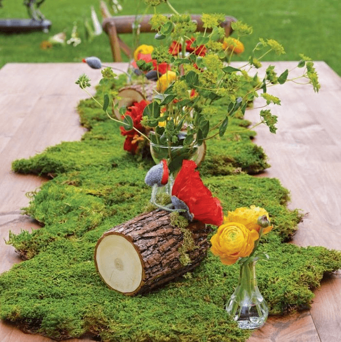 Décoration anniversaire en extérieur DIY avec pots de fleurs