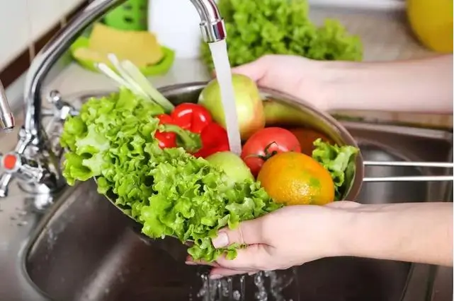 Lavez les légumes 